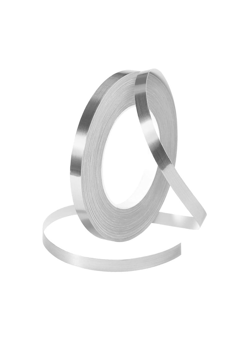 Faymon Faymon silver tape Home Tile Sticker Waterproof Gap Sealing Tape Strip Adhesive Tile Decoration Floor Tape for Floor and Wall1cm x 50m Silver 