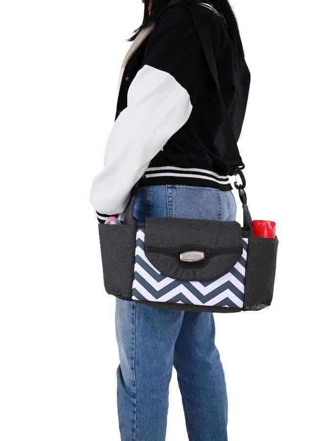 Petit bebe Diaper Bag formi Stroller organizer zigzag - Image 2