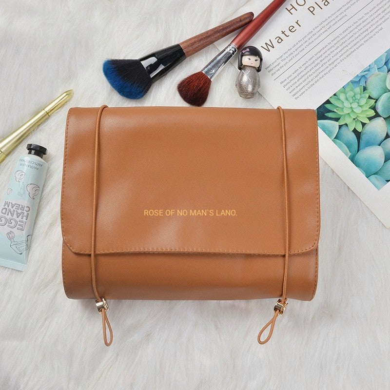 1 Minute Lazy Four-In-One Cosmetic Bag Student Ins Style Cosmetic Cosmetics Bag Portable Toiletry Bag Lightweight - Image 1