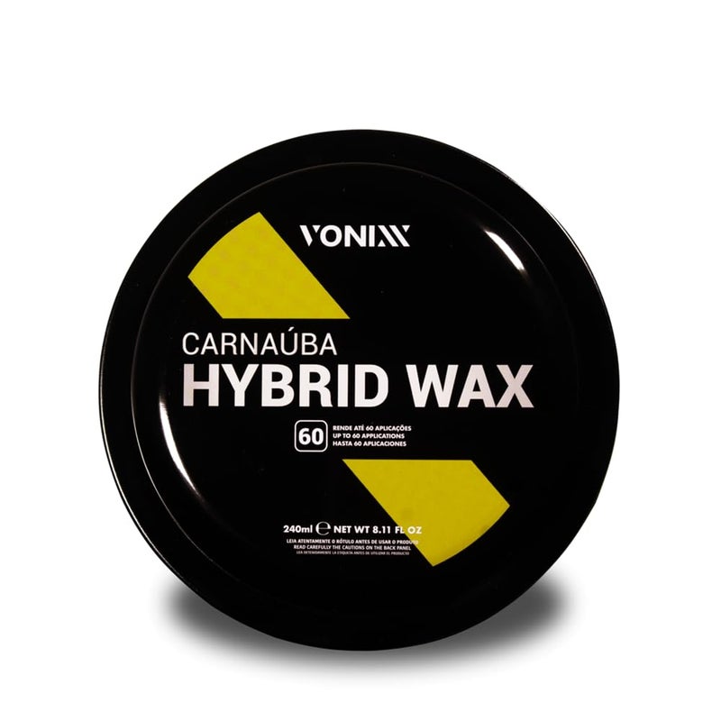 Vonixx Carnauba Hybrid Wax 240ml | Premium Car Wax Brazilian Carnauba & Advanced Polymers | Up to 4 Months Protection | All Paint Colors - Rain Repellent Car Polish - Hydrophobic Shiner Exterior Care - Image 5