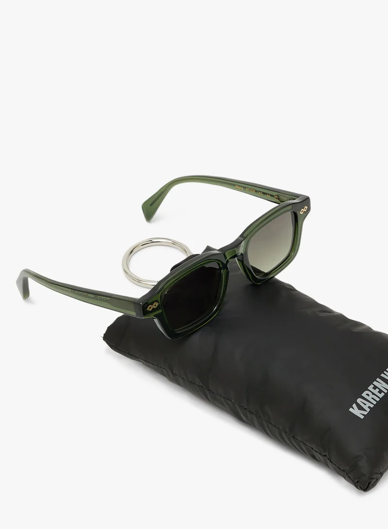 KAREN WAZEN Noar Square Sunglasses