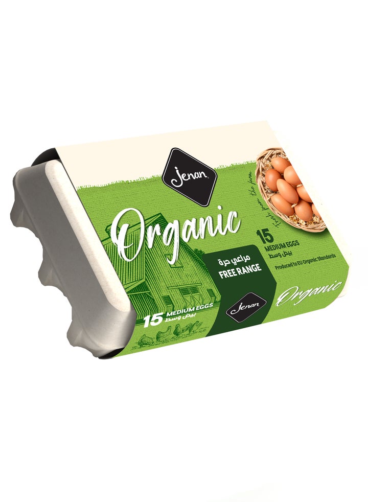 Brown Medium Organic Eggs
