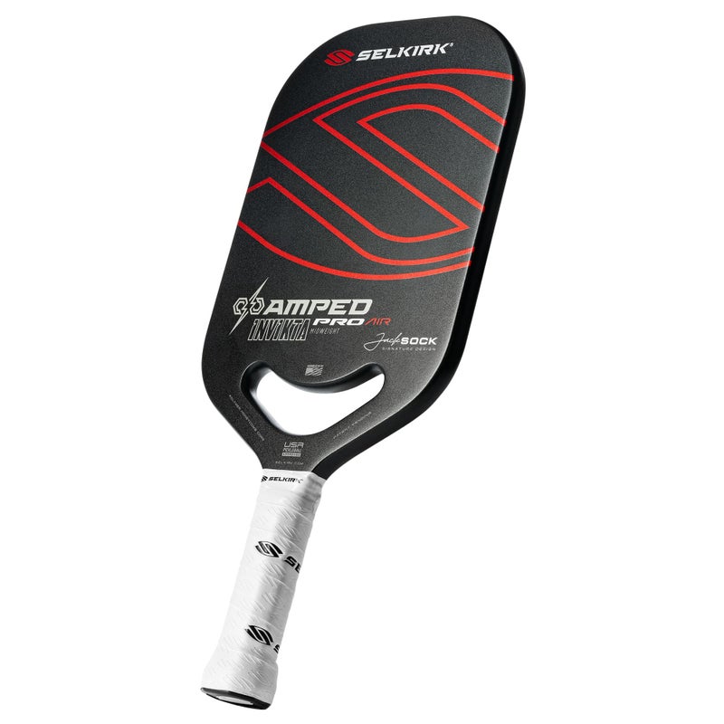 Selkirk Sport Amped Pro Air Pickleball Paddle | Fiberglass Pickleball Paddles with a Polypropylene X5+ 16mm Core | Throatflex | Flex Foam | Pickleball Rackets Made in The USA | Invikta Jack Sock - Image 1