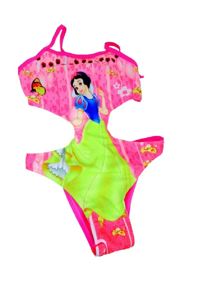 ملابس سباحة بناتي سليم فيت مناسبة لعمر 4 سنوات