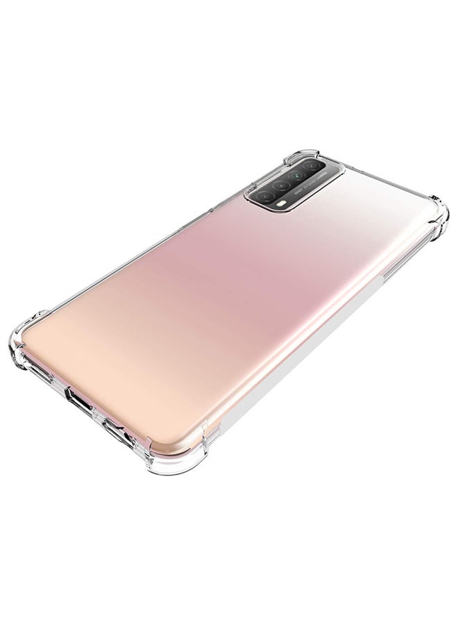 O Ozone Military Grade Clear Case Compatible With HUAWEI Y7a| Transparent Shockproof Protective Cover | Anti-Yellow Hard PC + Soft TPU Hybrid Case | Drop Protection & Slim Design - Image 5