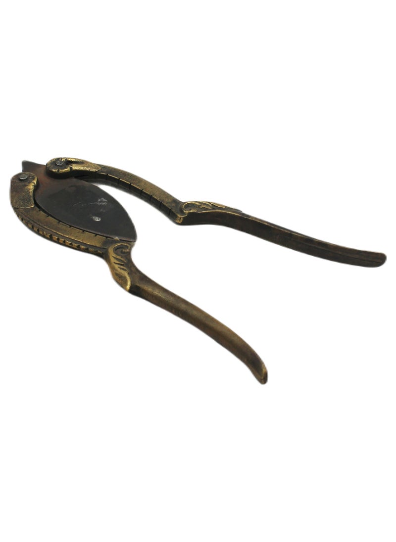 Antique Museum Handmade Antique Brass Nut Cutter  - Image 1