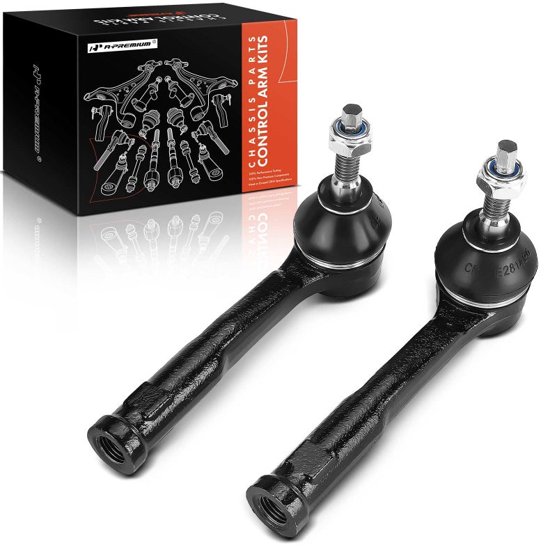 APremium 2 x Front Outer Tie Rod Ends Compatible with Jeep MP Series Compass 20172023 BU Series Renegade 20152018  Fiat 500X 20162022
