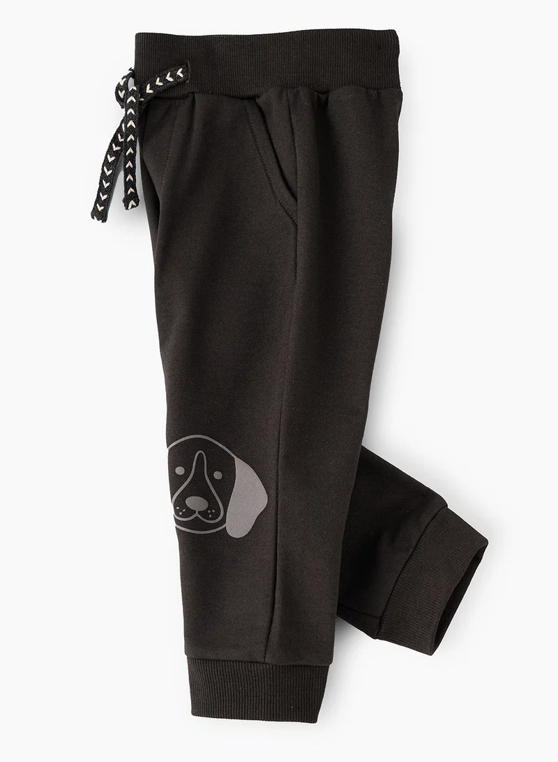 JAM Knit jogger with print