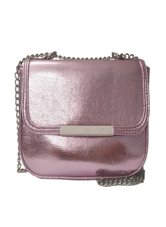 Gladdon Shoulder Bags for Women Bling Purse Sparkle Evening Shoulder Purses with Chain Strap Purple - Image 1