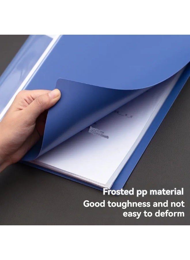 Deli 1-Piece Office Display Book With 60 Clear Pockets Assorted Colours  - Image 5