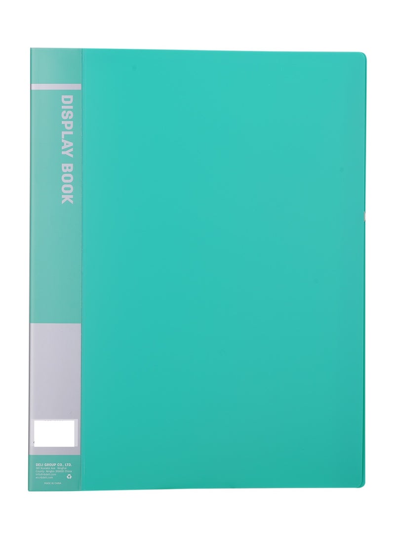 Deli 1-Piece Office Display Book With 60 Clear Pockets Assorted Colours  - Image 3
