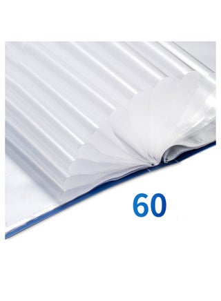 كتاب عرض مكتبي قطعة واحدة مع 60 جيب شفاف بألوان متنوعة - view 4
