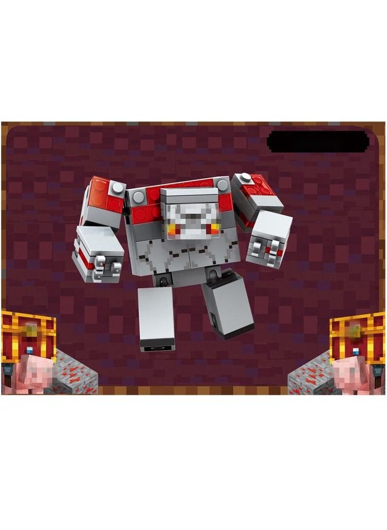 Generic - Minecraft Children's Puzzle Assembling Toy Building Blocks 542 Pieces - Image 1