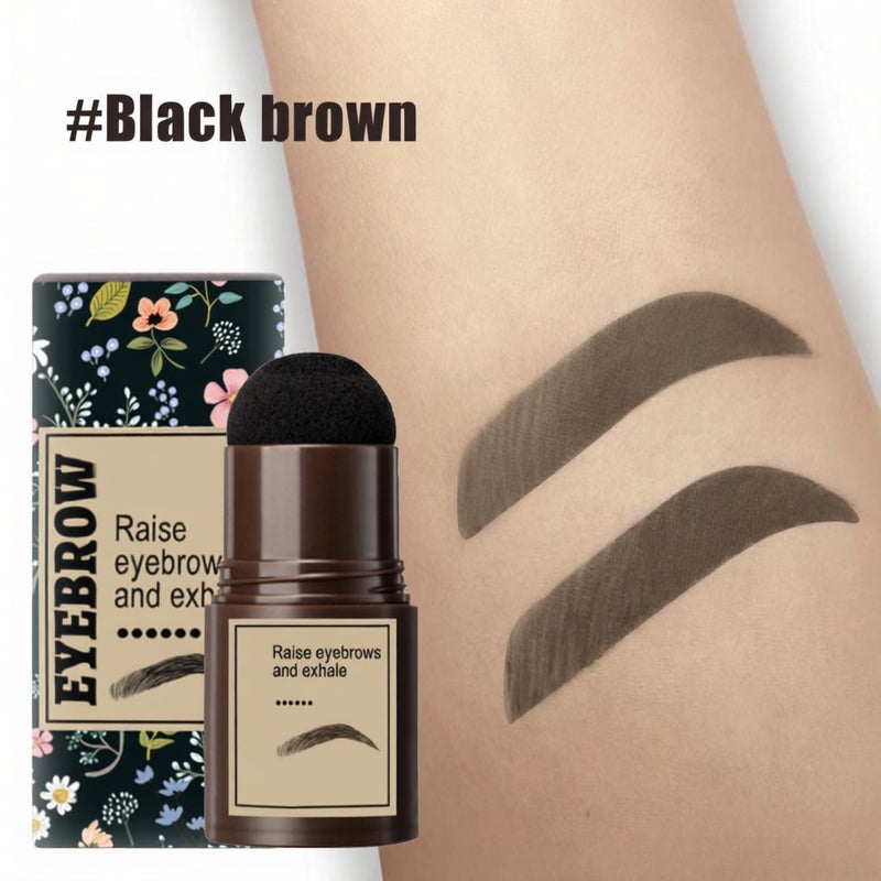 Eyebrow Stamp Stencil Kit One Step Brow Stamp Shaping Kit stamp on eyebrows waterproof Eyebrow Definer Long Lasting Eyebrow Stamp With 10 Reusable Eyebrow Stencils - Image 5
