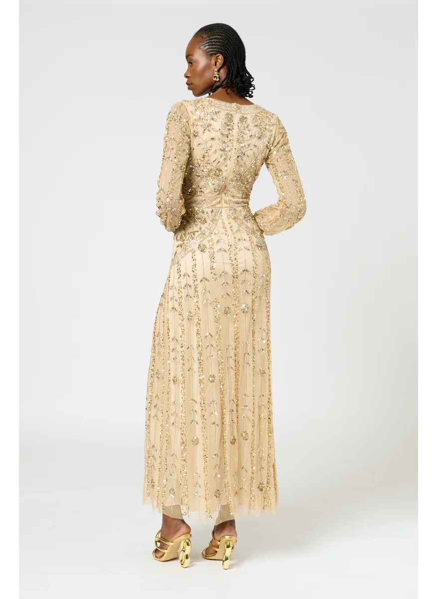 بيوت Ivey Embellished Sequin Maxi Dress