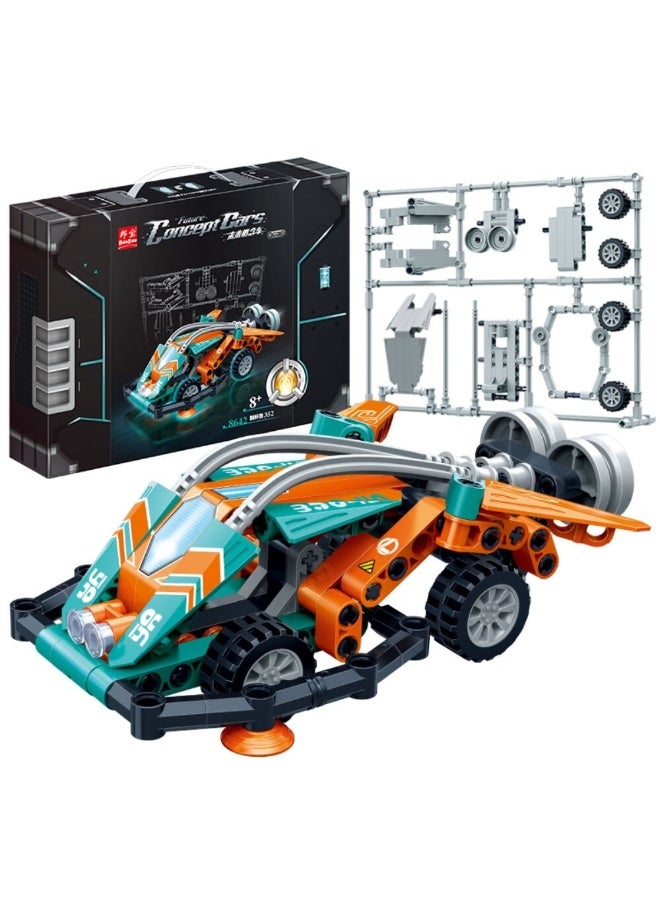 BanBao كتل بناء سيارات المفهوم 352 قطعة - Image 4