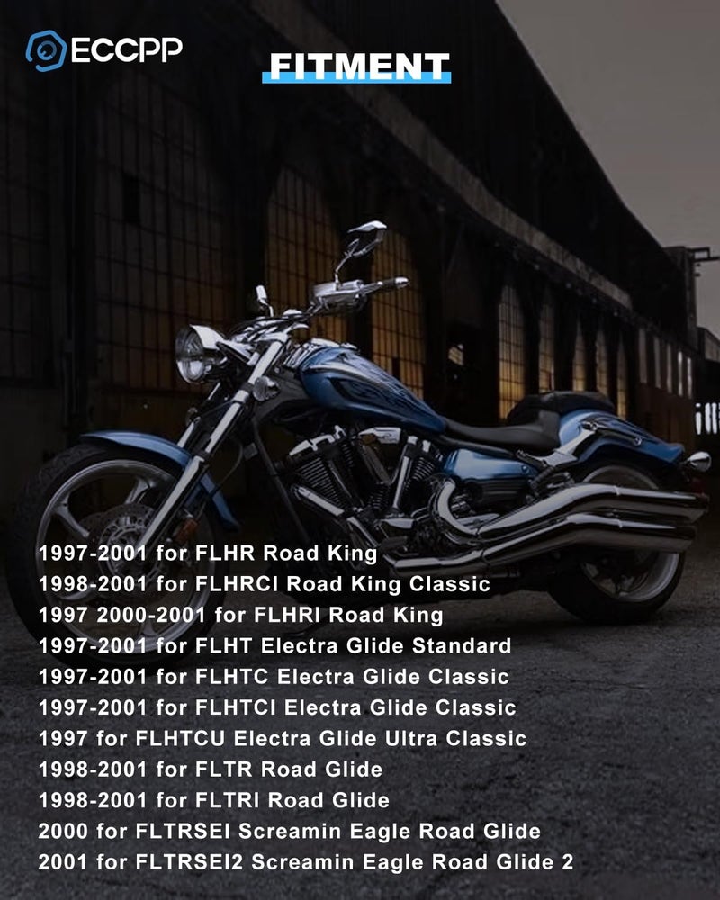 ECCPP Voltage Regulator Rectifier for Harley Davidson Motorcycles 1997-2001 - Image 2