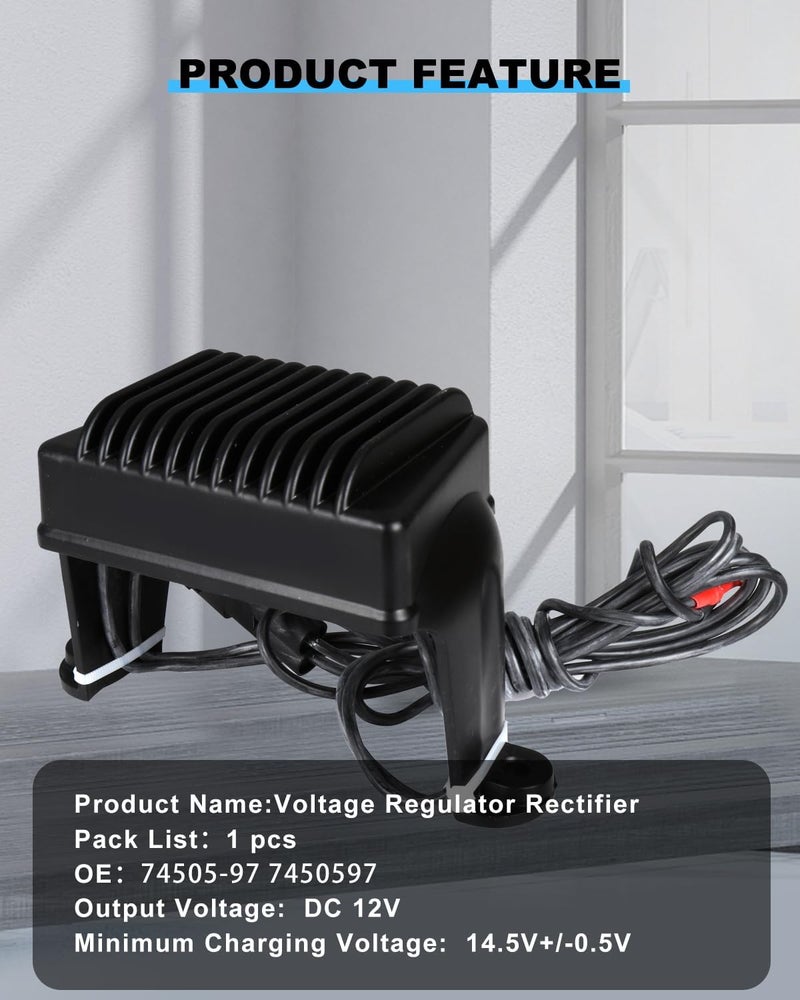 ECCPP Voltage Regulator Rectifier for Harley Davidson Motorcycles 1997-2001 - Image 3