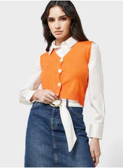 ELLA Sleeveless Sweater Vest  - Image 1