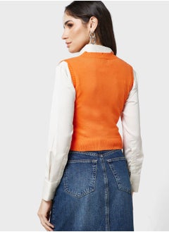 ELLA Sleeveless Sweater Vest  - Image 2