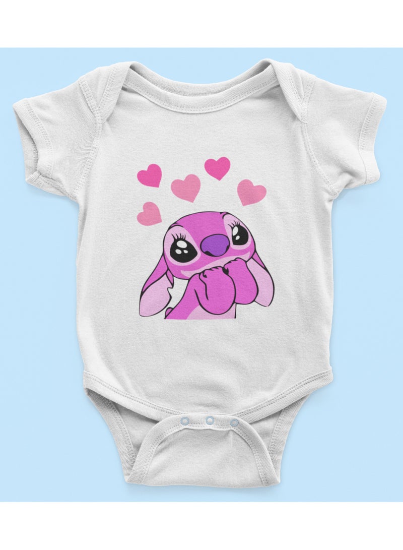 ZOOM CUTE STITCH DESIGN WITH BABY ONESIES