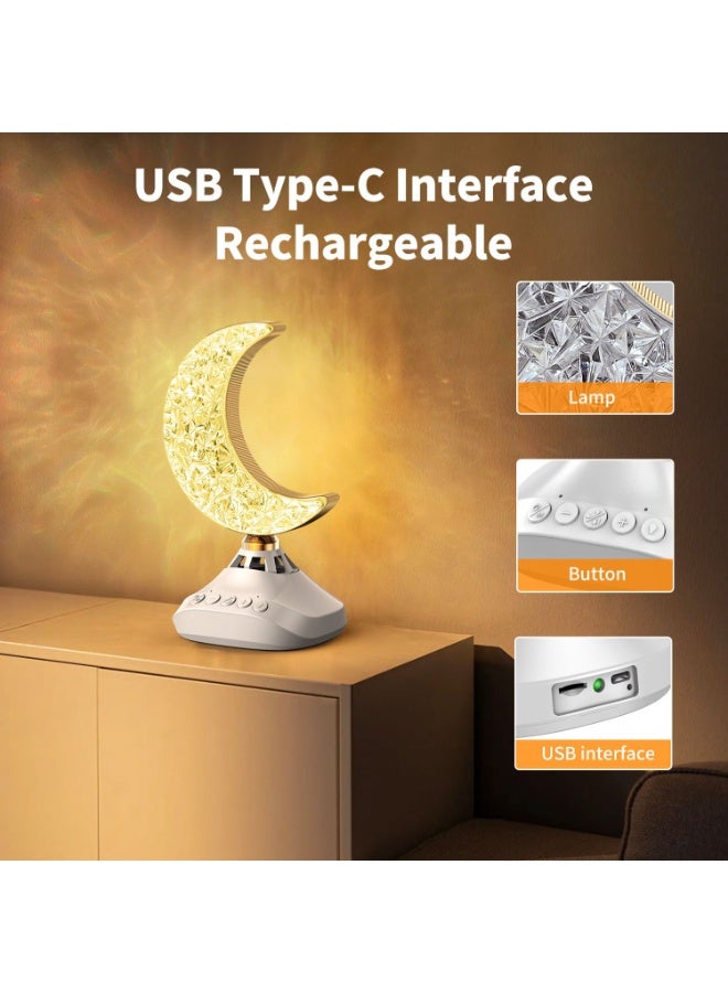 Moon Halo Smart Bluetooth Speaker Lamp - Image 4