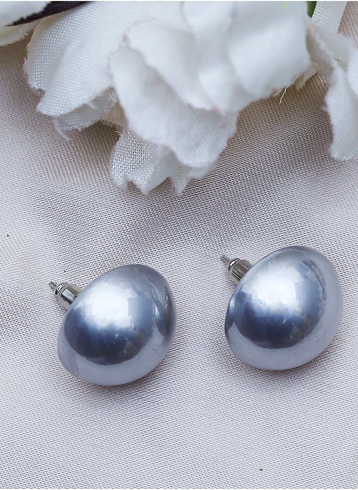 FLUFFY - Colo Earring For Fluffy Women's Accessories- Grey - Image 1