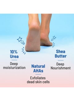 Chemist at Play Foot Cream For Cracked Heels & Diabetic Foot | Up To 24 Hours Of Moisturization | 10% Urea & Natural Ahas | Nourishment & Hydration | For Dry & Cracked Feet | Lightweight | 50G  - Image 5