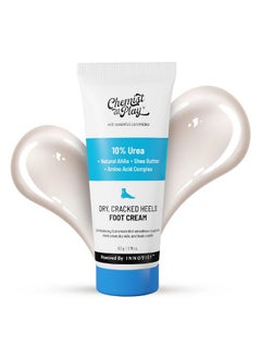 Chemist at Play Foot Cream For Cracked Heels & Diabetic Foot | Up To 24 Hours Of Moisturization | 10% Urea & Natural Ahas | Nourishment & Hydration | For Dry & Cracked Feet | Lightweight | 50G  - Image 1