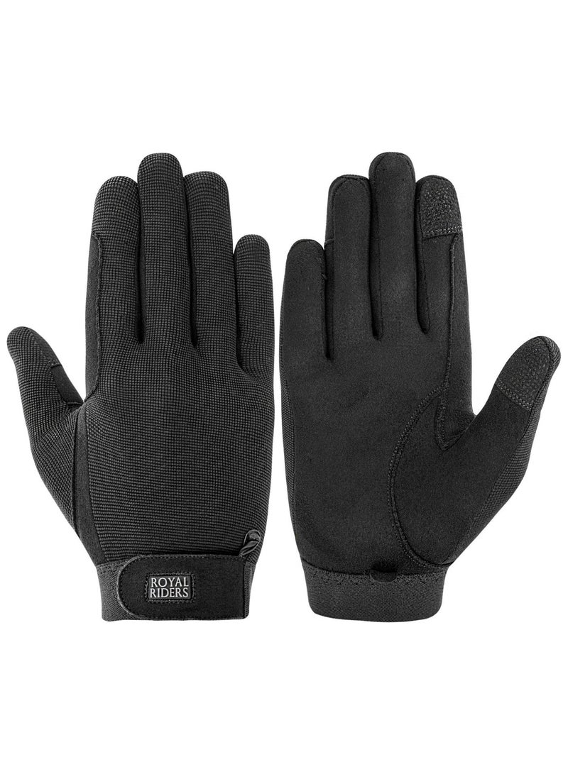 رويال رايدرز قفازات ROYAL RIDERS® 4507 Quad-Fit الاحترافية لركوب الخيل للرجال والنساء - #10064507 - Image 2