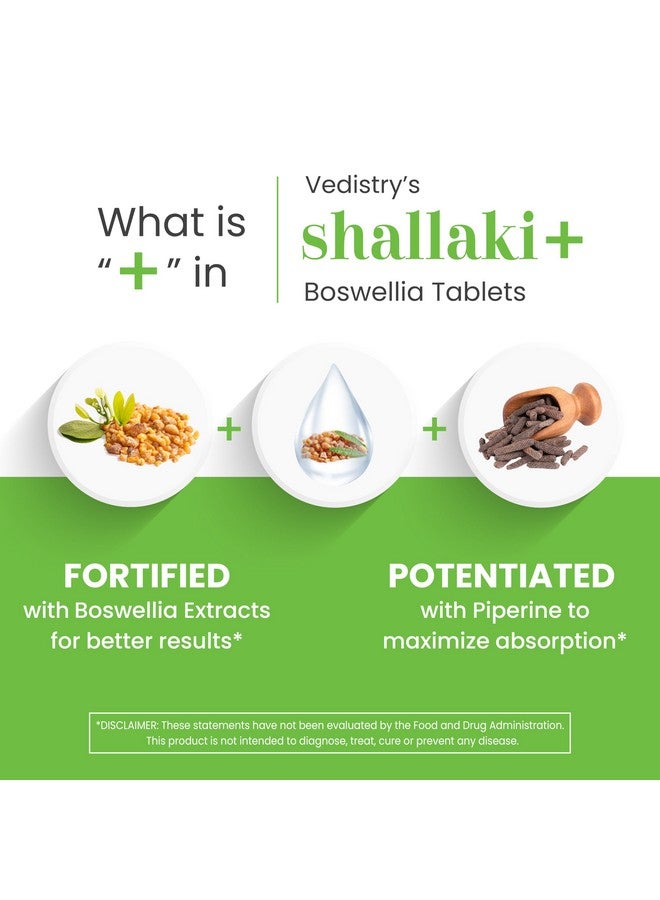 Vedistry Shallaki+ 700mg Boswellia serrata & Long Pepper Tablets | 60 Tablets | Joint Health, Mobility & Flexibility Support | Vegan Herbal Supplement | Pack of 1 - Image 4