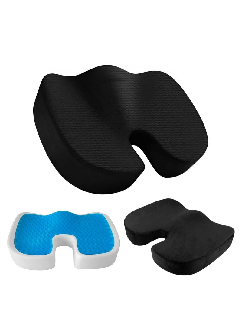 وسادة جل طبية على شكل U – Riposo | مريحة للظهر والعصعص، مع طبقة تبريد جل – مقاس L - Image 3