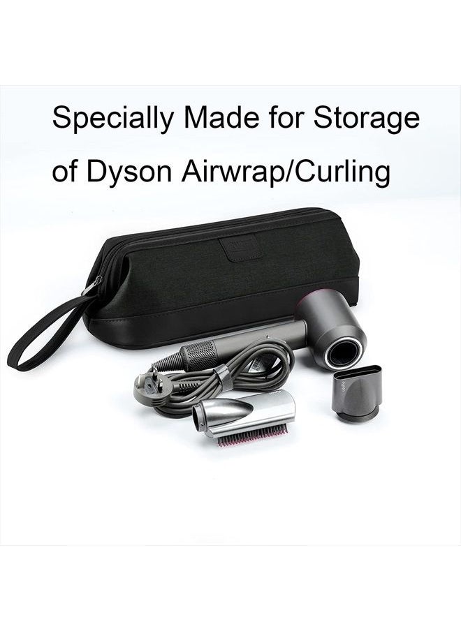 Portable Travel Storage Bag Carrying Case Compatible with Dyson Supersonic Hair Dryer/Dyson Airwrap Styler/Dyson Corrale Hair Straightener/Shark Flexstyle Air Styling & Drying System,Black - pzsku/Z511B1F187007932E0FDBZ/45/_/1687597536/2621bfd0-a004-4d05-91c9-7a1276065da2