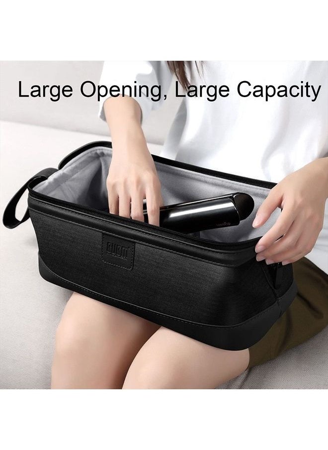 BUBM - Portable Travel Storage Bag Carrying Case Compatible with Dyson Supersonic Hair Dryer/Dyson Airwrap Styler/Dyson Corrale Hair Straightener/Shark Flexstyle Air Styling & Drying System,Black - Image 1