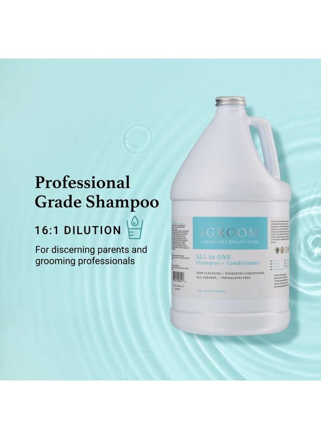 iGroom All-in-One Dog Shampoo + Conditioner, Luxury Pet Beauty Care, Deep Clean All Coat Types, Hydrate and Condition Coat, Made in The USA, 16 oz - Image 4