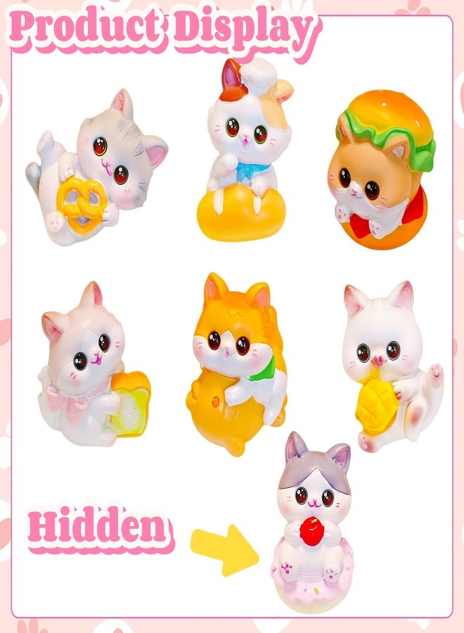 EVDERS 1Pcs Cat Series Blind Box Mystery Bag Random Design Cat Blind Box Collectible Figurines Kawaii Resin Cats Figurines for Home Decorations Desktop Decor (Single Box) - Image 3