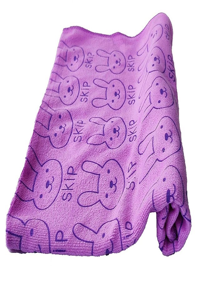 TEDDYIFY Soft Cotton Baby Bath Towel for Infants, Toddlers and New Born Babies, Bathing Essentials, Attractive Colors and Prints (2 Dark Towel) - Image 2