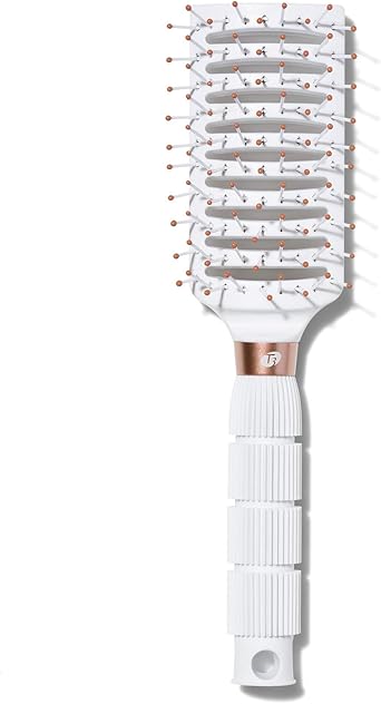 T3 Dry Vent Hair Brush Vented Detangling Brush for Fast Blow Drying Heat Resistant Bristles - Image 1
