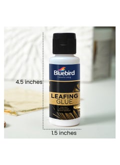 Bluebird  Metal Leaf Adhesive Gold Leafing Glue for Craft, Arts, Home Decor, Painting Acrylic 100 ml  - Image 5