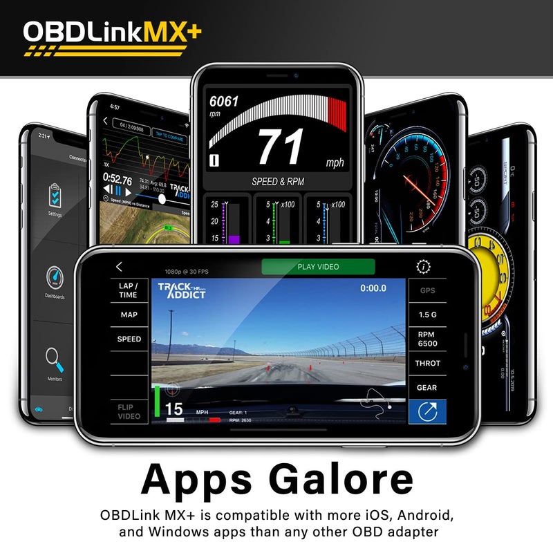 OBDLink MX+ OBD2 Bluetooth Scanner for iPhone, Android, and Windows - Image 4