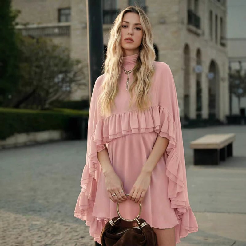 Elegant Chiffon Dress Set with Camisole for Women Spring Summer - Image 5