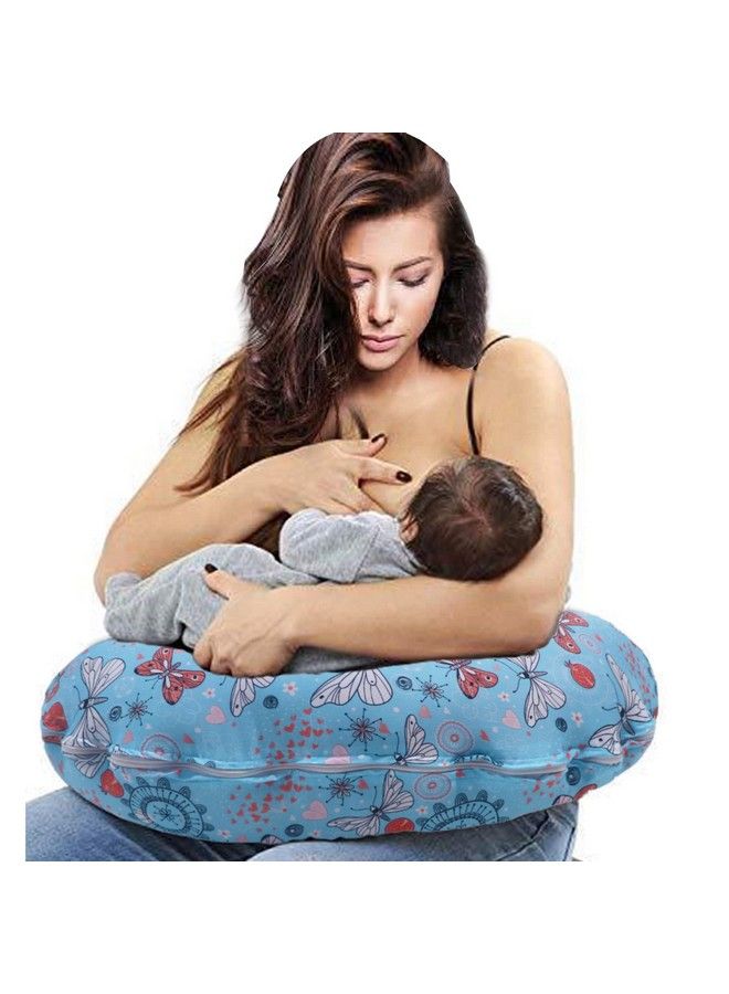 Kradyl Kroft 5In1 Baby Feeding Pillow With Detachable Cover (Motif) - Image 1