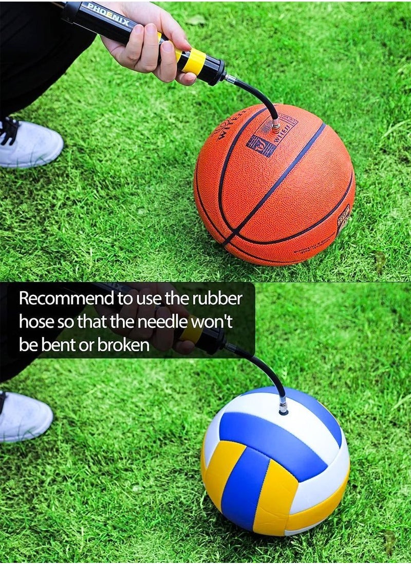 Phoneix Heavy Duty Air Pump For All Kind Of Sports Balls, Swim Inflatables, Inflatable Bed and Sofa, Yoga Balls, Toys, Soccer Ball Air Pump, Air Pump For Football, Basketball Air Pump, Hand Inflator Pump  - Image 3