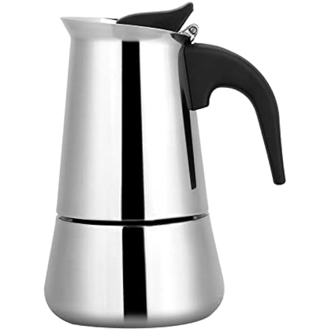 Dpofirs 9 Cups Brikka Pot Of Portable Stainless Steel Coffee Moka Manufacturer Of The Mocha Pot Pot 200 Ml - Image 2