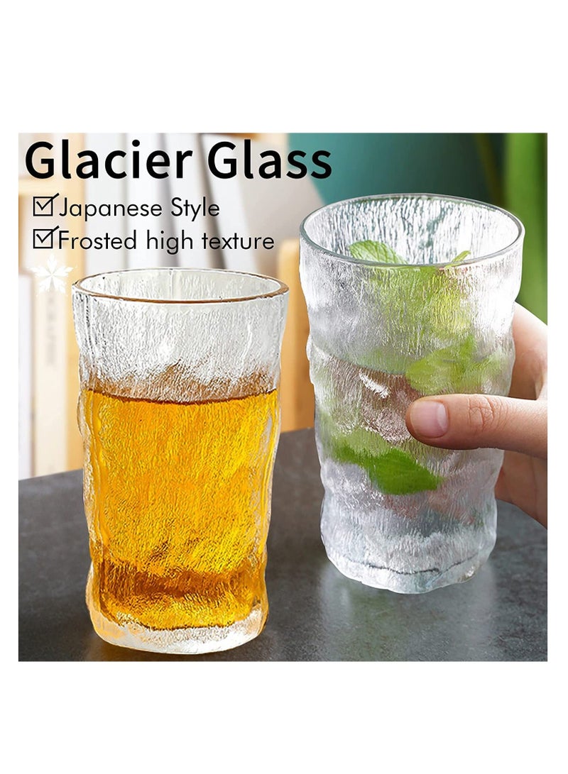 Drinking Glasses Set of 6 Highball Glass Cups 12oz Premium Quality Glassware Set for Water, Juice Dishwasher Safe Water Glasses Cup Drinking Glasses Tumblers For Water Juice  - Image 3