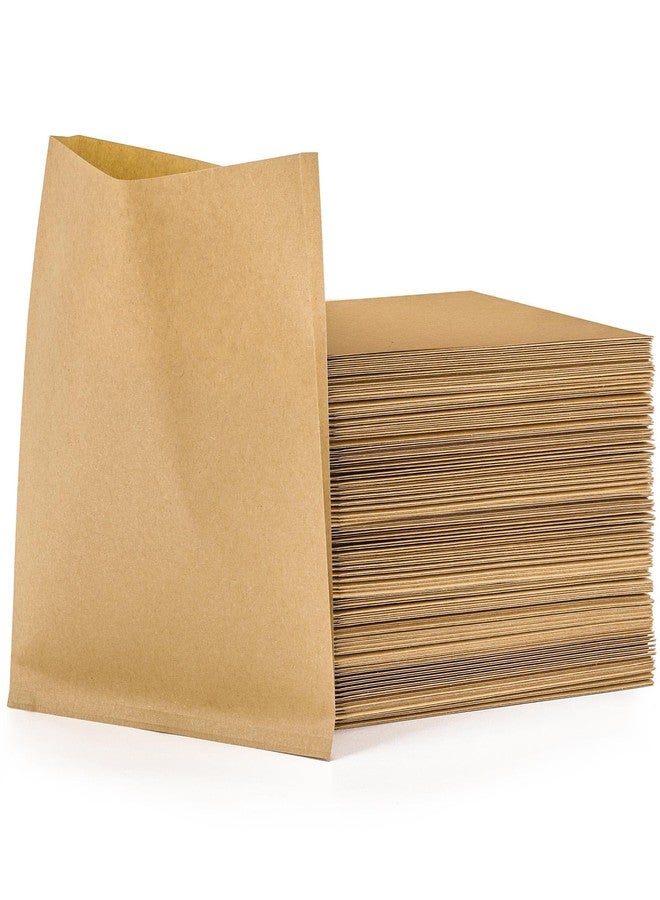 LoveBB 200 Pack Kraft Paper Sandwich & Cookie Bags, Greaseproof Pastry Bags for Snack, Treats, Bread, Baked Goods, Fries, Muffins (5.7x7 Inch) - Image 1