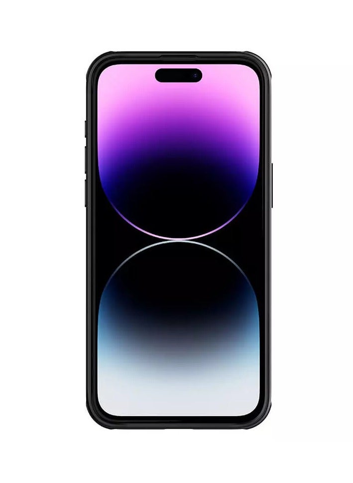 Nillkin Camshield Pro Magnetic Case for iPhone 15 Pro – Sleek Black Cover with Sliding Camera Protection and MagSafe Compatibility, Supports Wireless Charging (6.1 inch)  - Image 4
