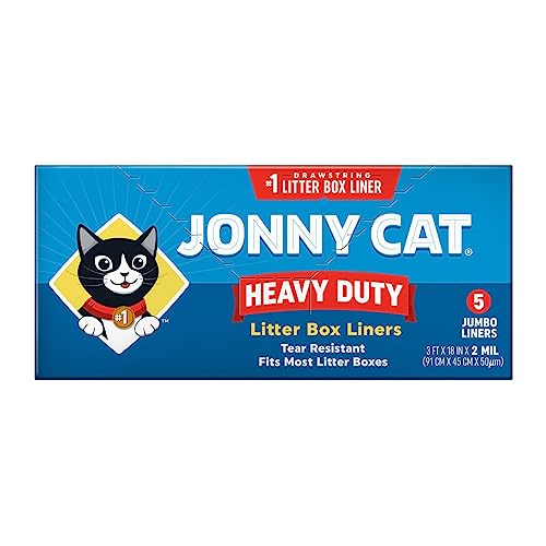 JONNY CAT Litter Box Liners, Convenient and Durable Disposable Cat Litter Liners for Easy Cleanup, Extra Thick and Tear-Resistant (Pack of 4) (4 Items) - Image 4