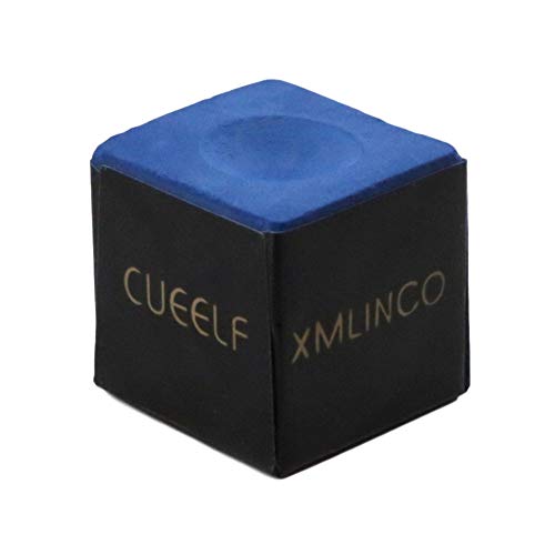 CUEELF Billiard Pool Cue Chalk Professional Chalk for Snooker-1pc for Pool Cues and Billiards Sticks Tips-Blue - Image 1