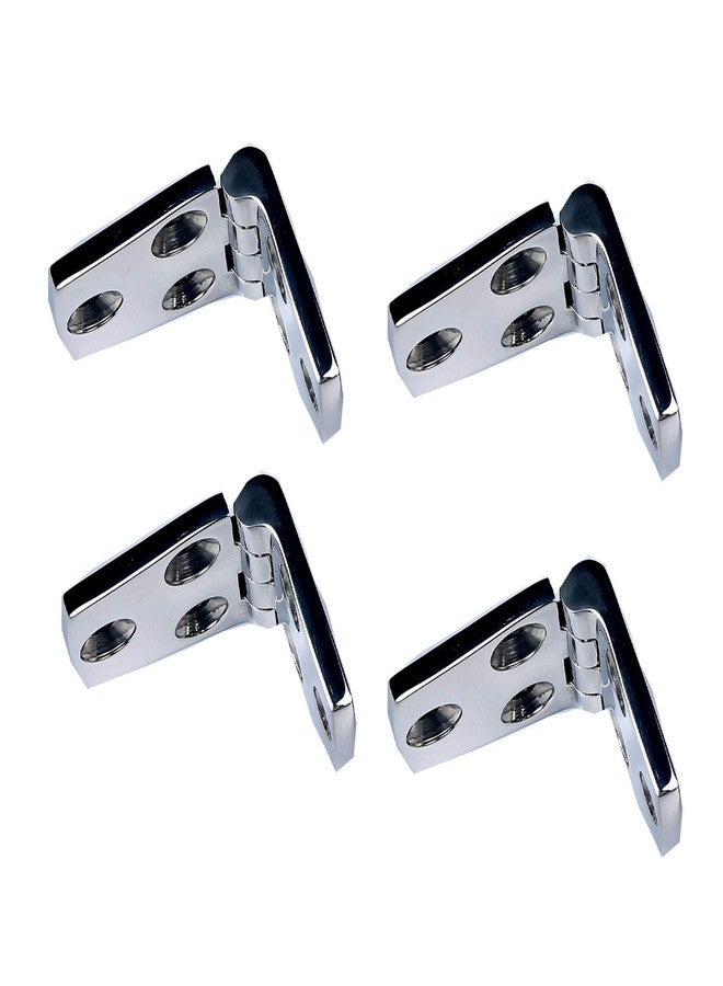 MX Stainless Steel Boat Hinges, 3" x 1.5" Marine Cabinet Hatch Door RVs Hinges 4pcs - Image 3